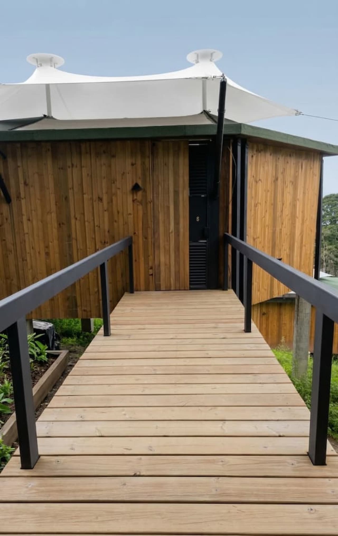 Your entrance to Cabana # 6.