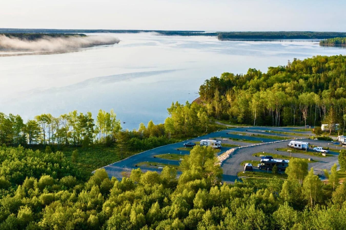 Escape the noise and reconnect with nature’s calm here at West Bay Acadia Campgrounds.