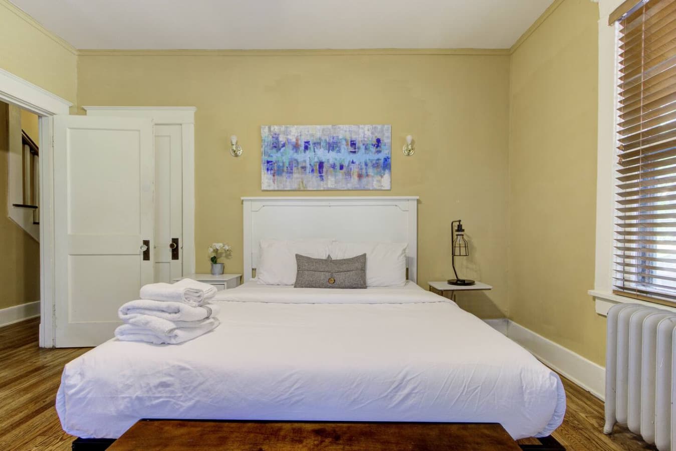 Your cozy recharging station — perfect for slow mornings and deep sleeps.