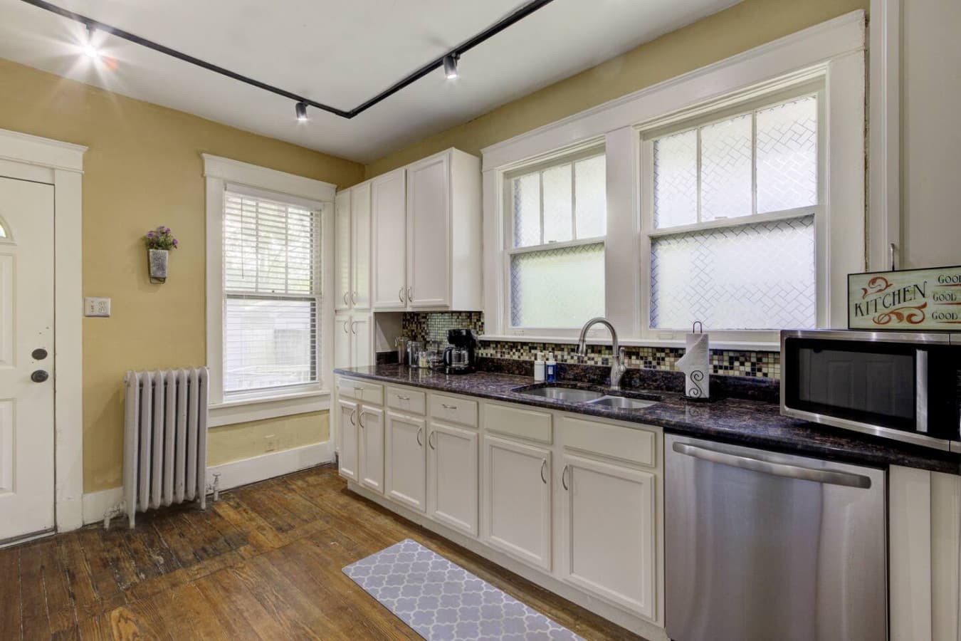 Fully equipped kitchen with modern appliances — perfect for home-cooked meals.