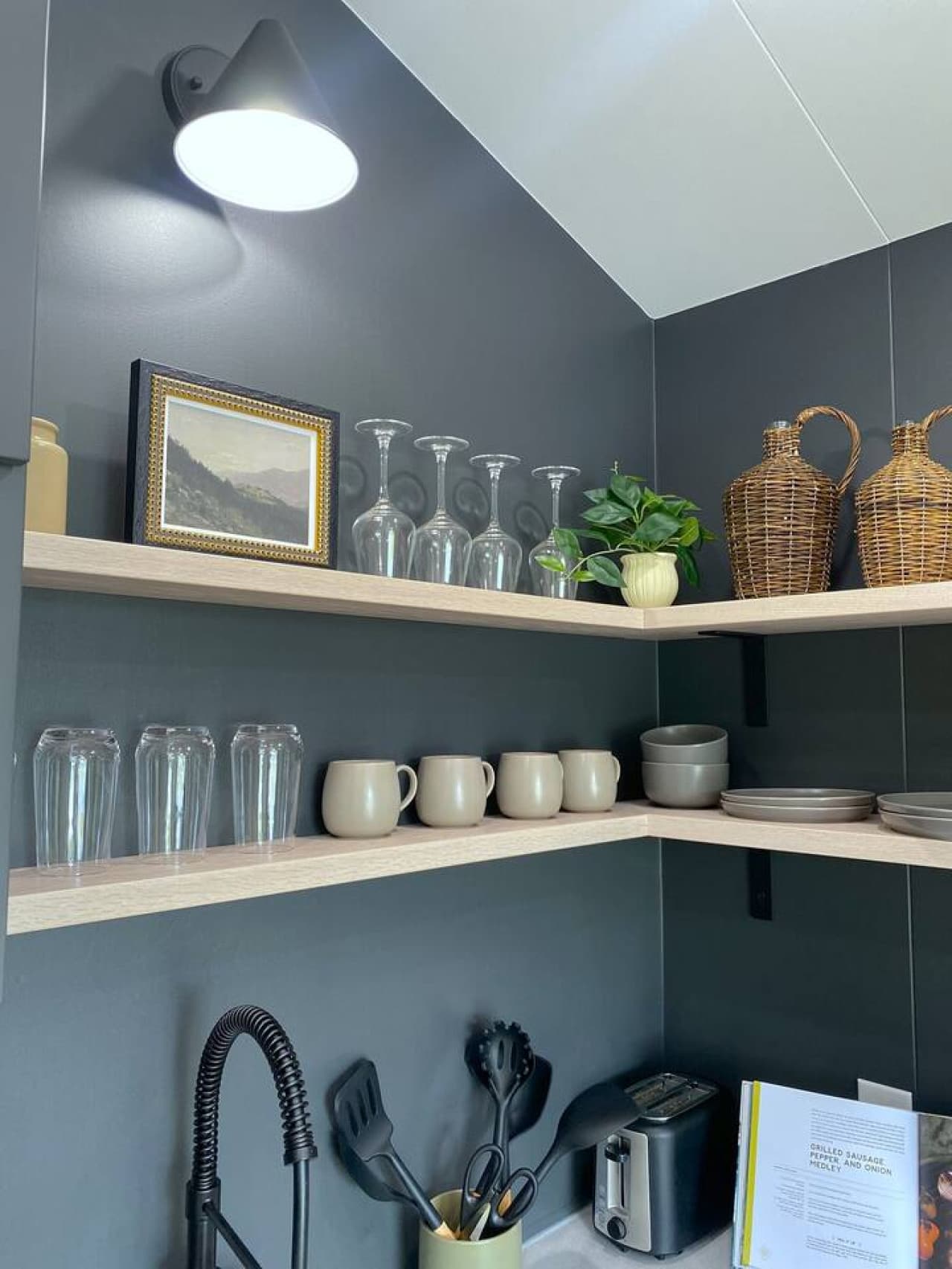 Kitchen made for slow mornings and easy evenings.