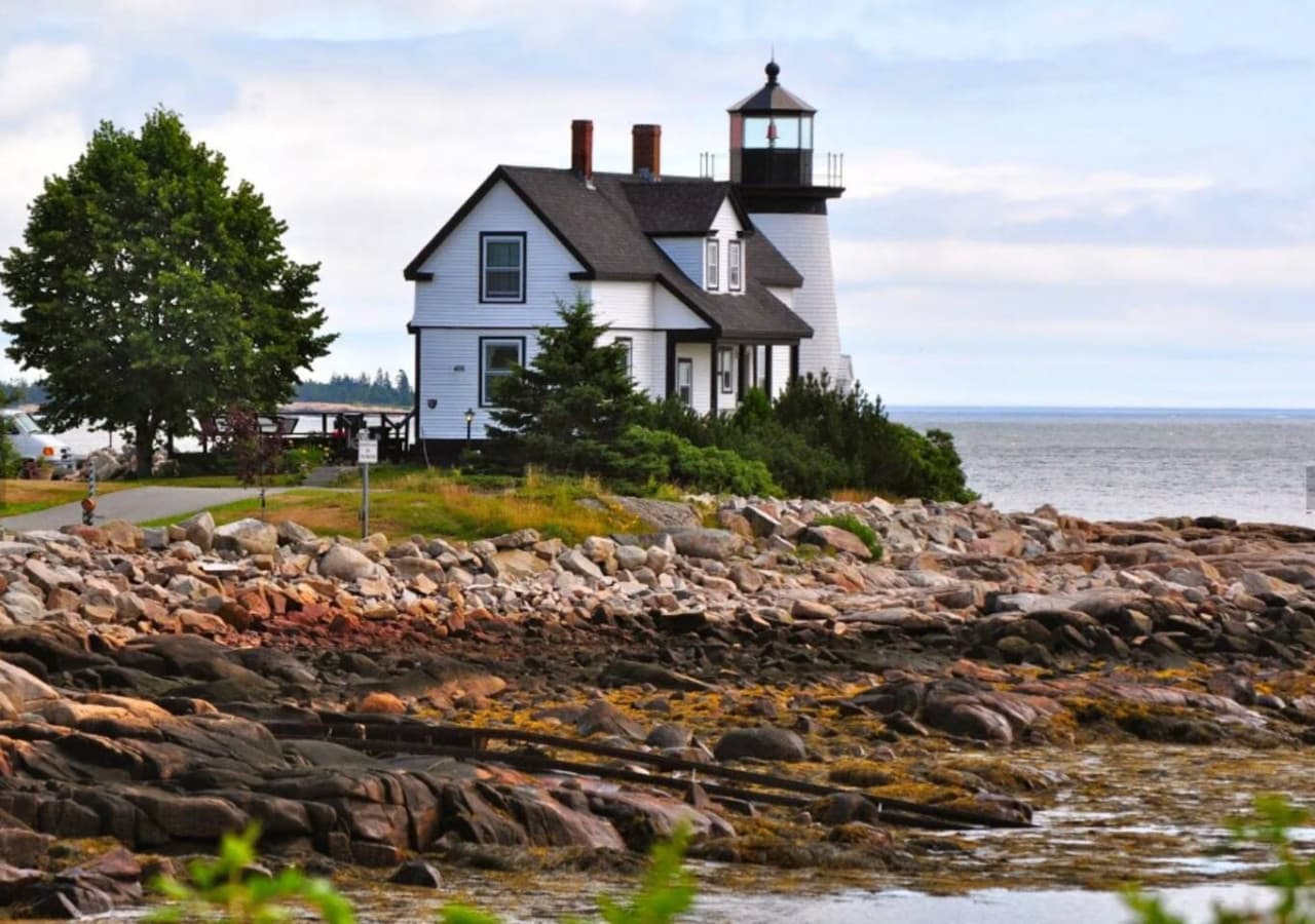 Don’t miss Prospect Harbor Lighthouse — a picture-perfect slice of Maine’s coast. The light station isn’t open, but the views nearby are unforgettable.