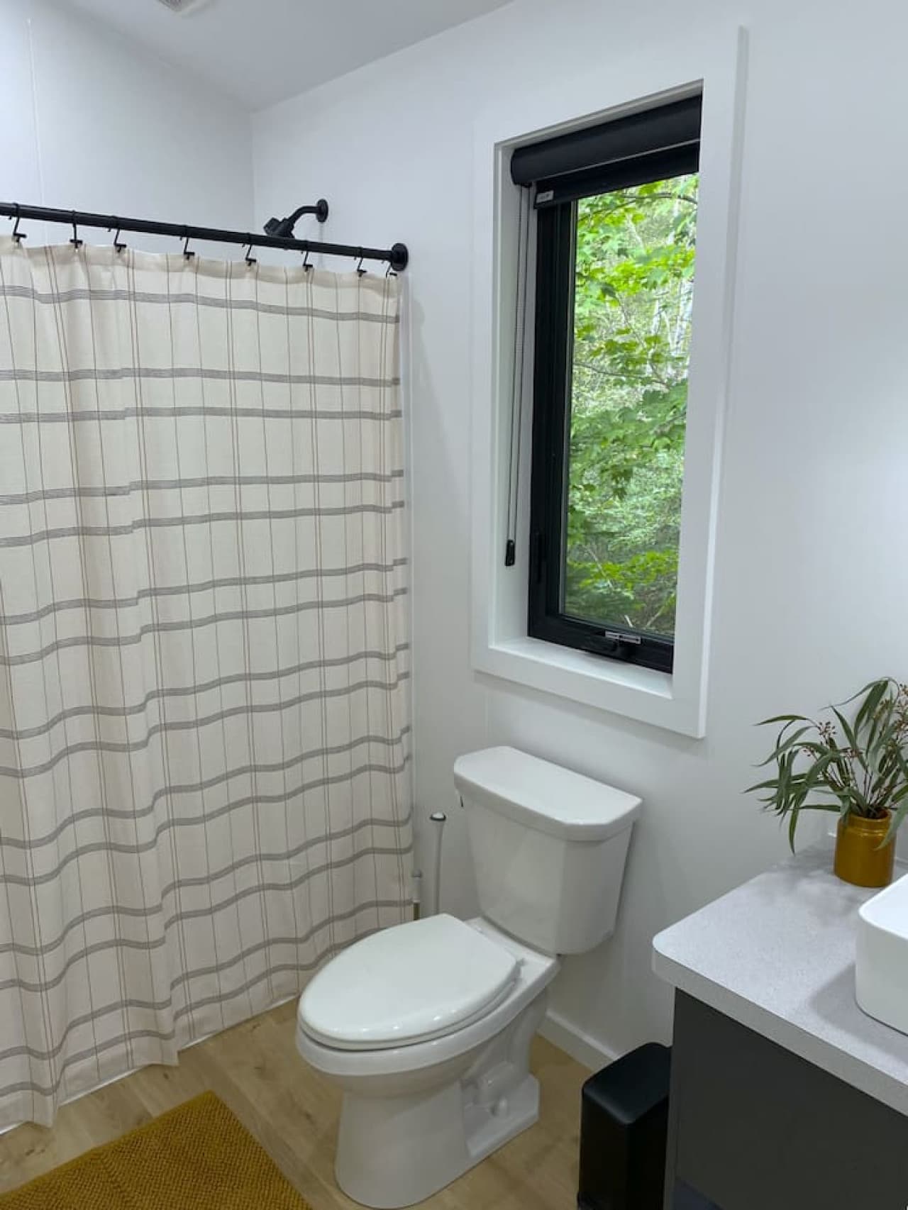 A peaceful escape to wash the day away.