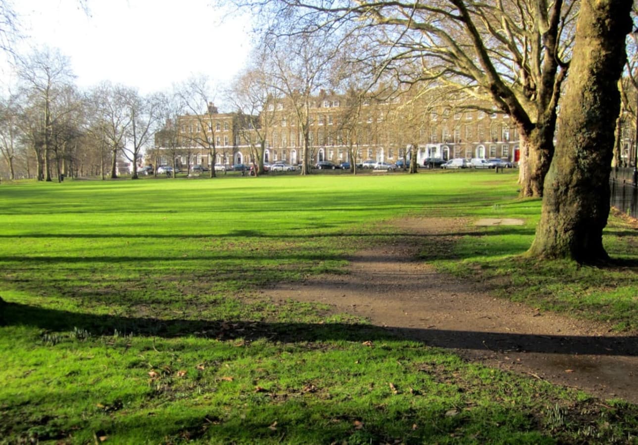 16 minutes away, and worth every step for the perfect picnic spot or a morning jog at Highbury Fields