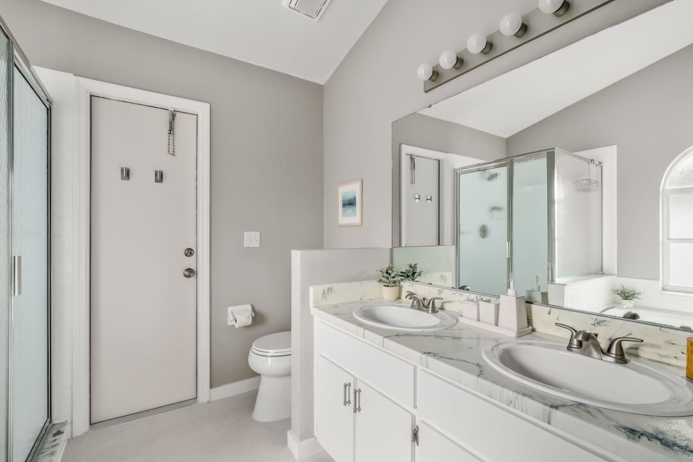 Bright and functional master bathroom designed for everyday comfort.