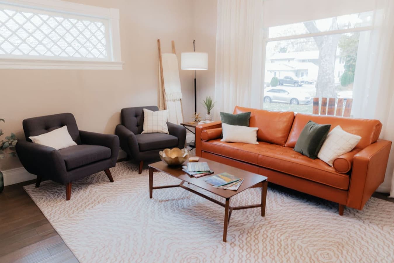 Main House: A bright, welcoming place to unwind.