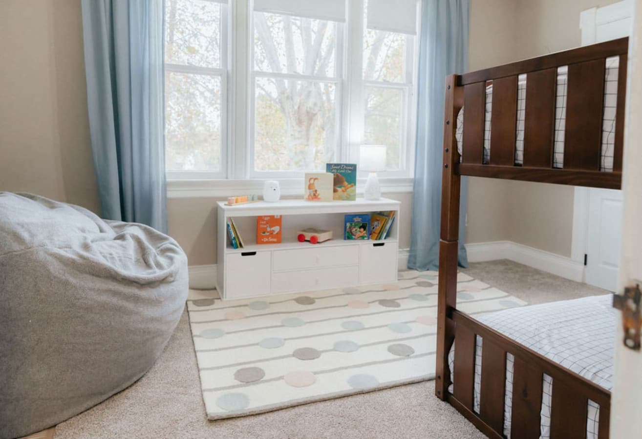 Main House: The perfect kids’ retreat after busy days.