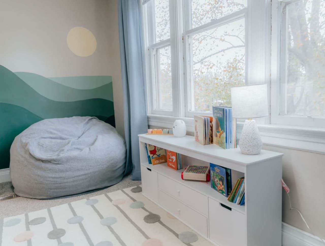 Main House: Cozy, colorful, and full of imagination.