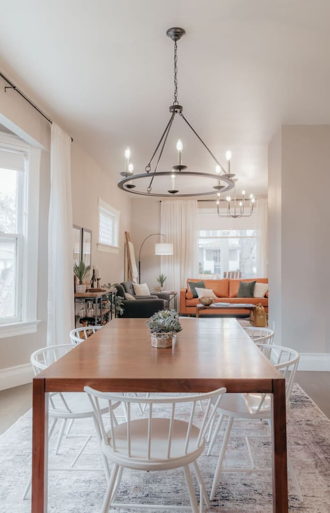 Main House: Gather around the table and unwind.