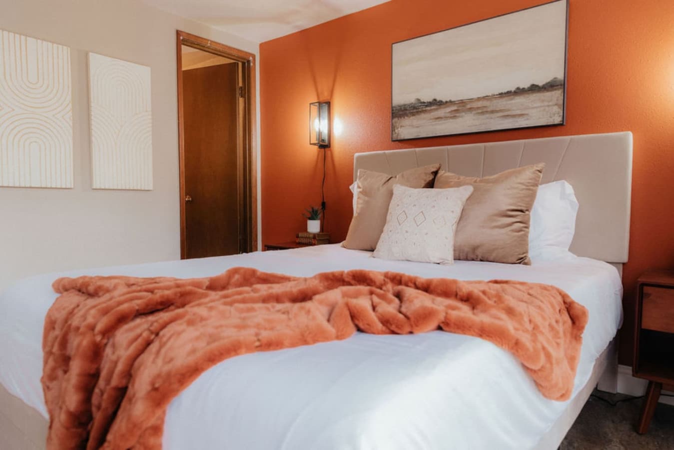 Studio: Sleep in, sleep well—premium linens and total comfort.