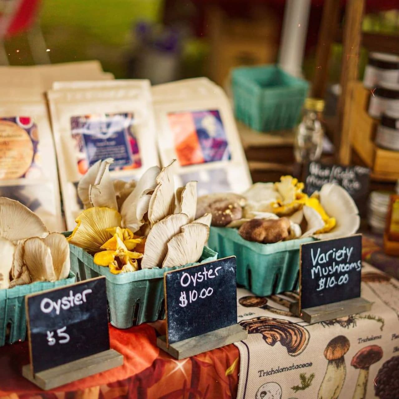 From tioga farmer's market.