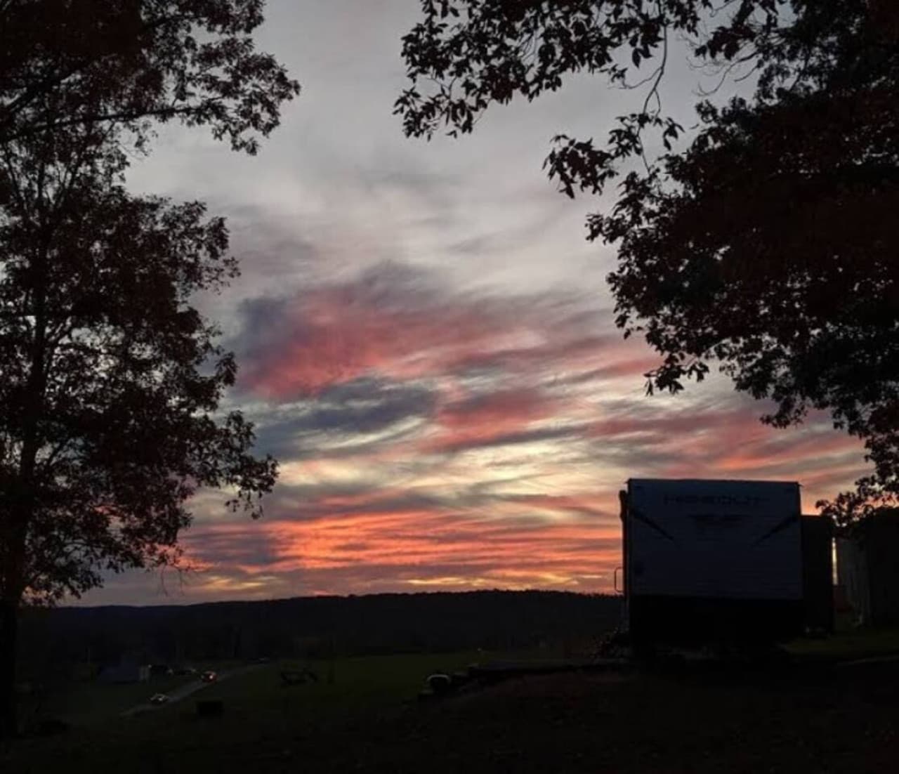 A view from outside of the home.