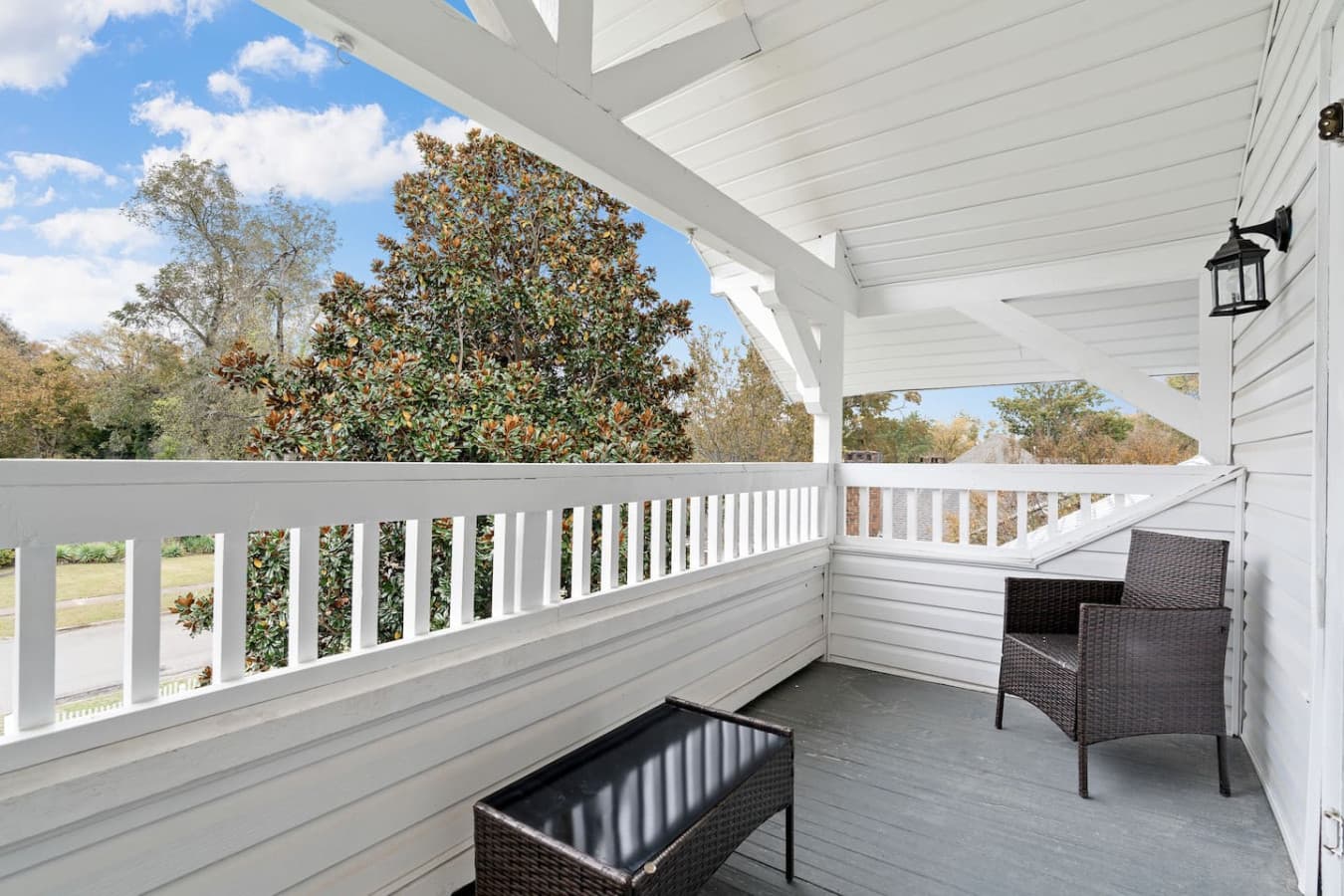 Wraparound Porch invites you to sit back, slow down, and soak in the neighborhood vibe.