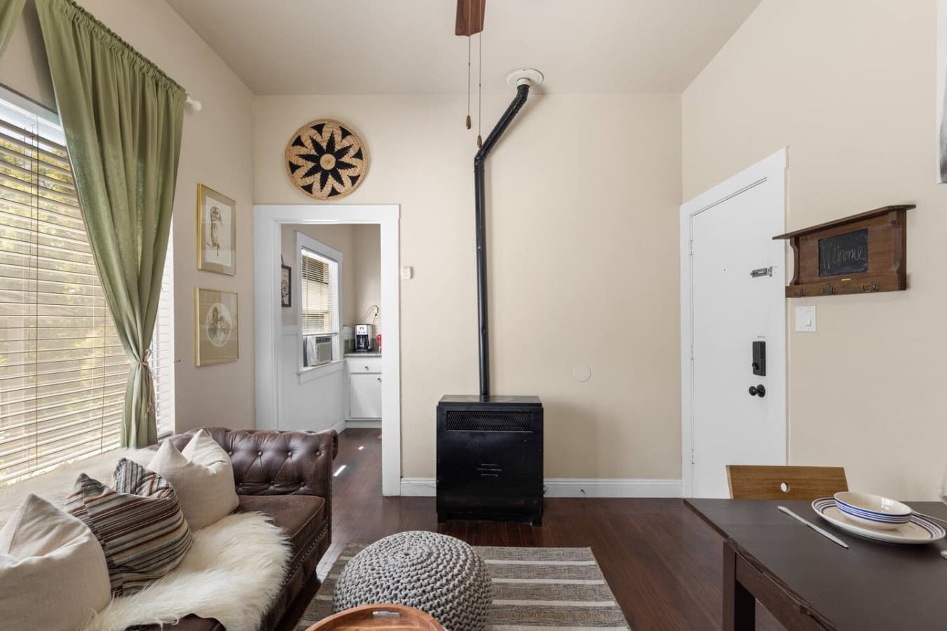 Comfortable seating and stylish decor.