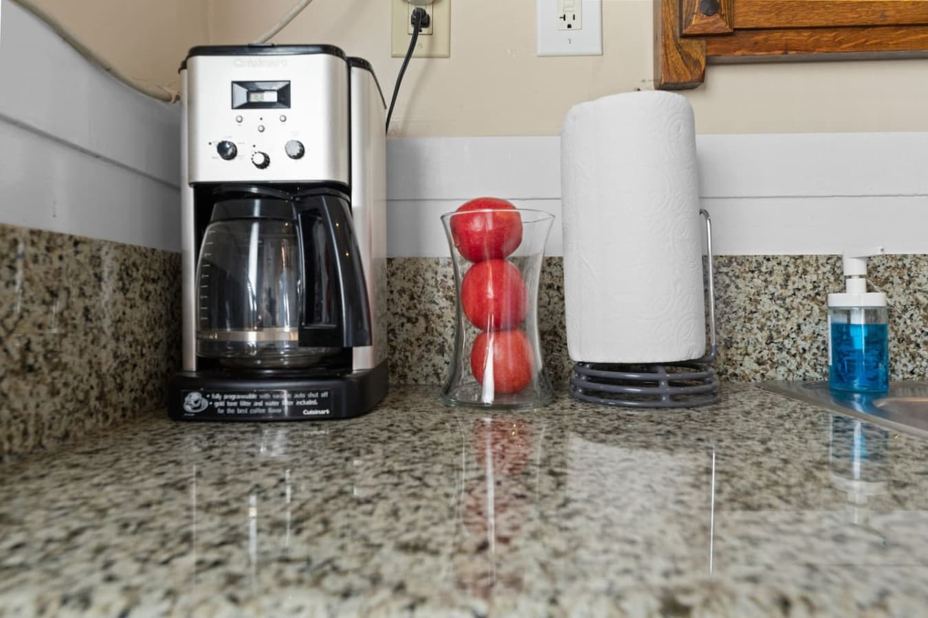 Coffee maker and coffee for your stay.