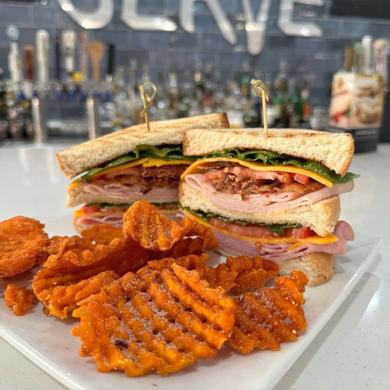 Just a 7-minute drive away, Serve Restaurant offers fresh, beautifully prepared dishes made with high-quality ingredients in a relaxed, modern setting—perfect for a memorable night out.