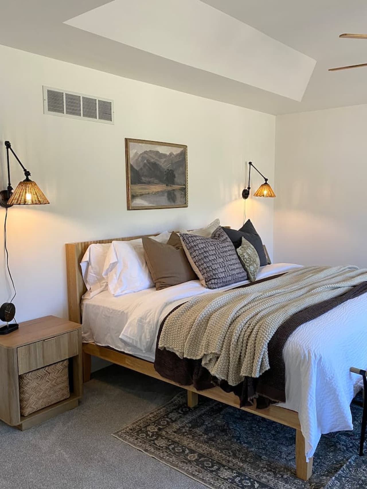 Drift off surrounded by calm mountain views and soft linens.