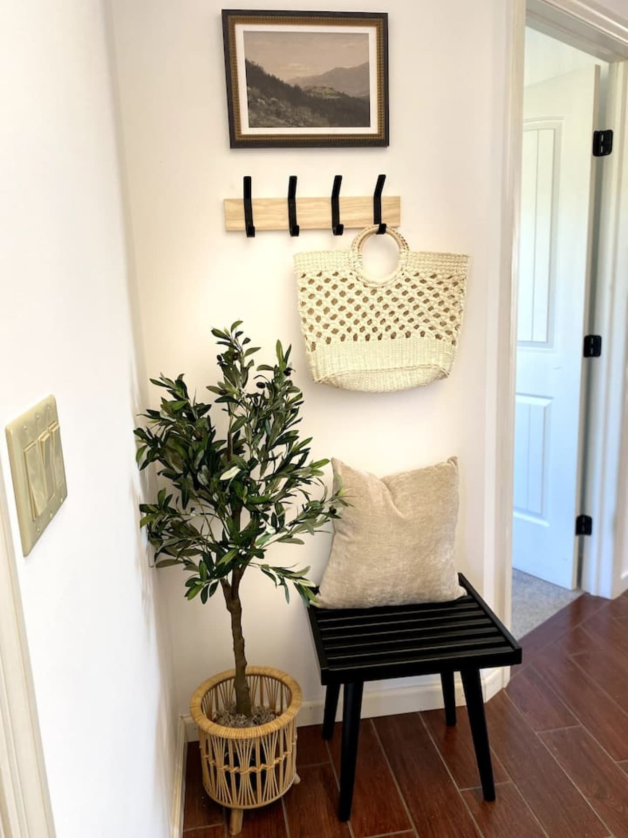 Thoughtfully styled details bring warmth and character to the home.