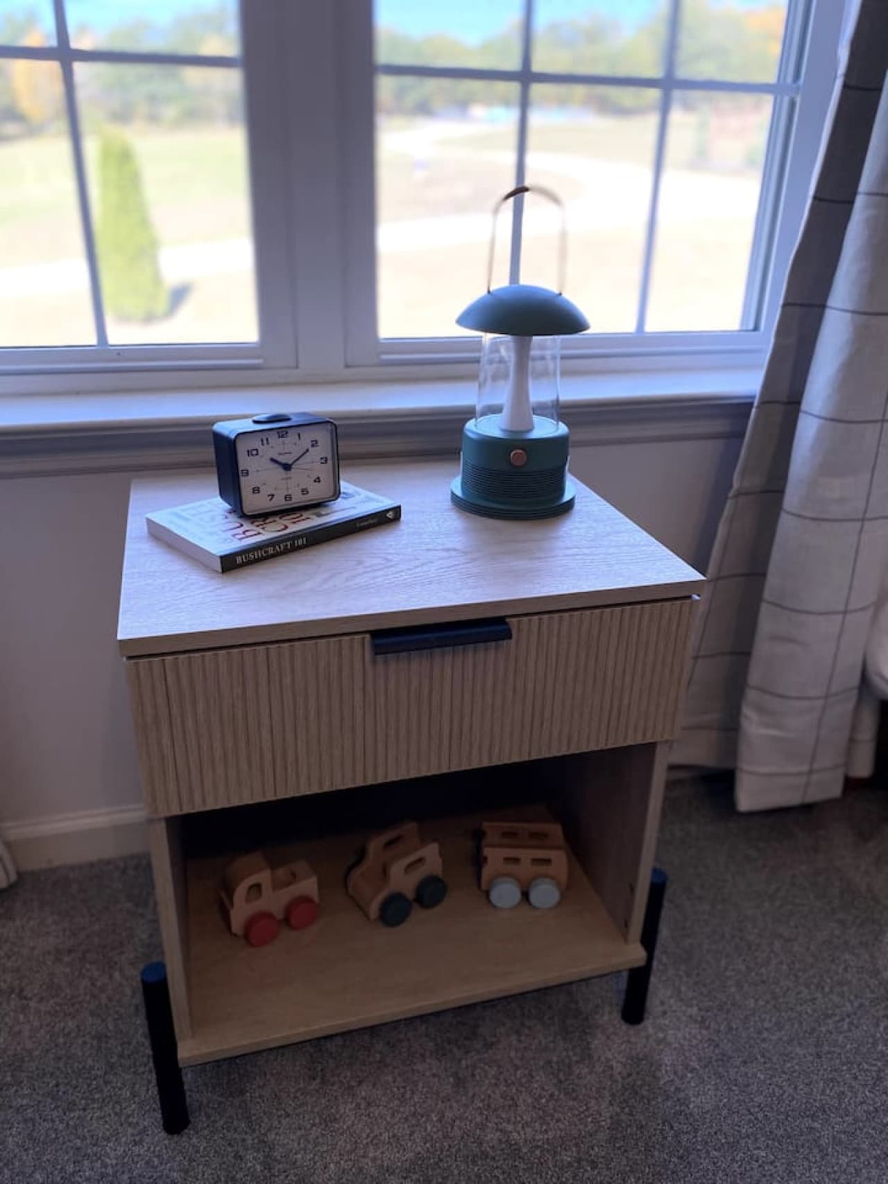 Children's table to put their toys away.