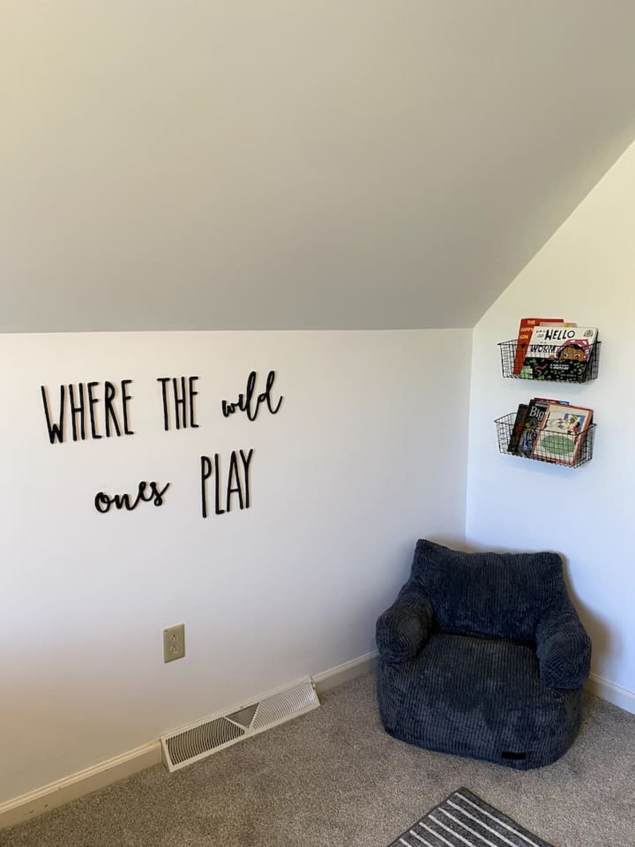 Cute space for children to relax and play.