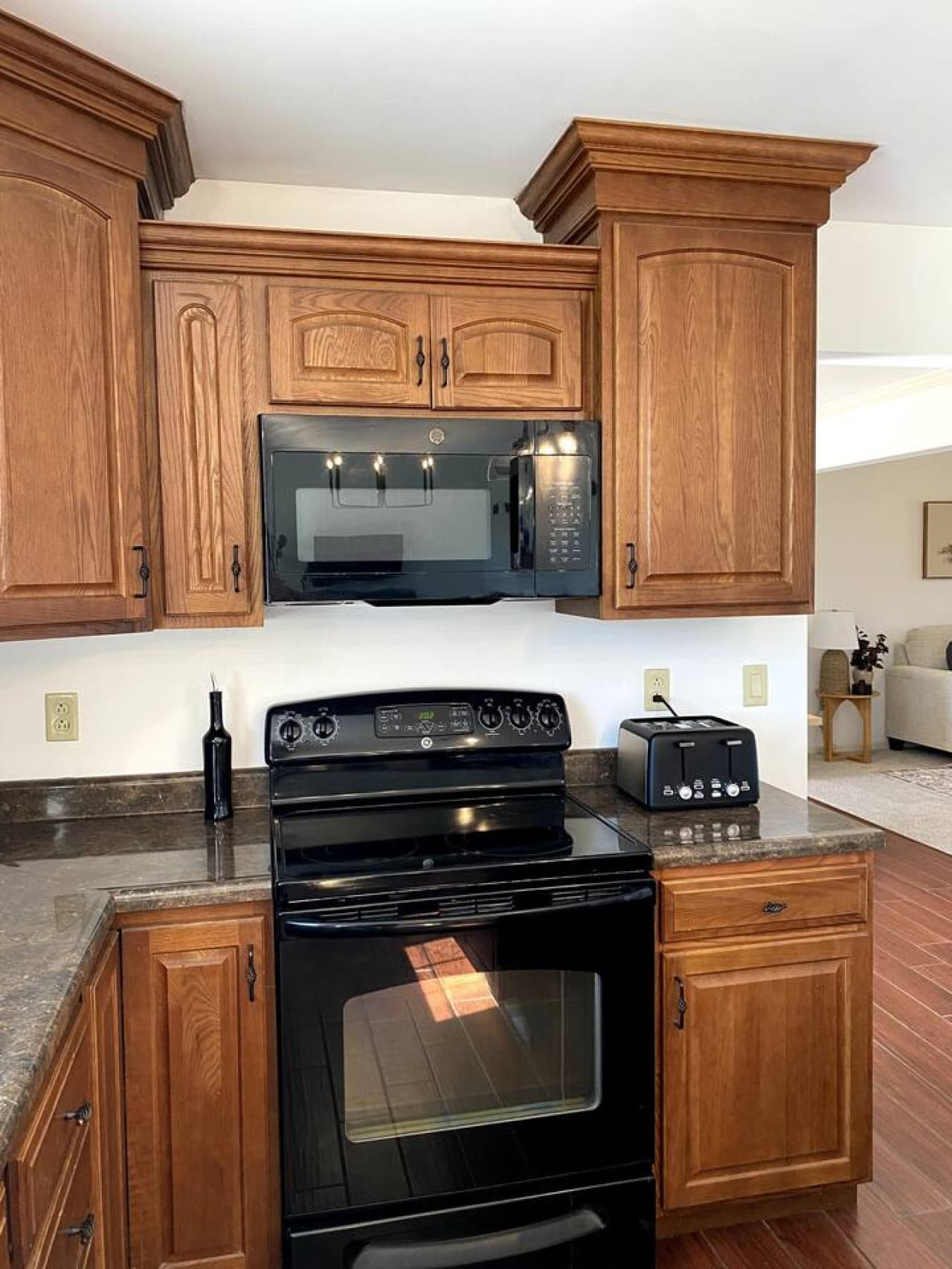 A well-equipped kitchen to prepare your meals.