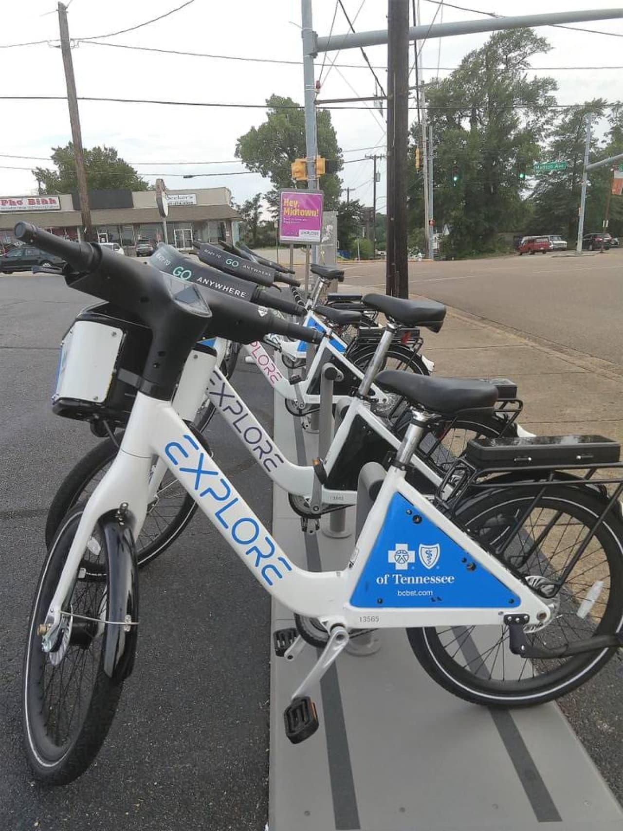 You'll see many of these bike stations around midtown and downtown. Just download their app and you're ready to go! The closest rack is right off Madison Avenue about a 10 minute walk away.