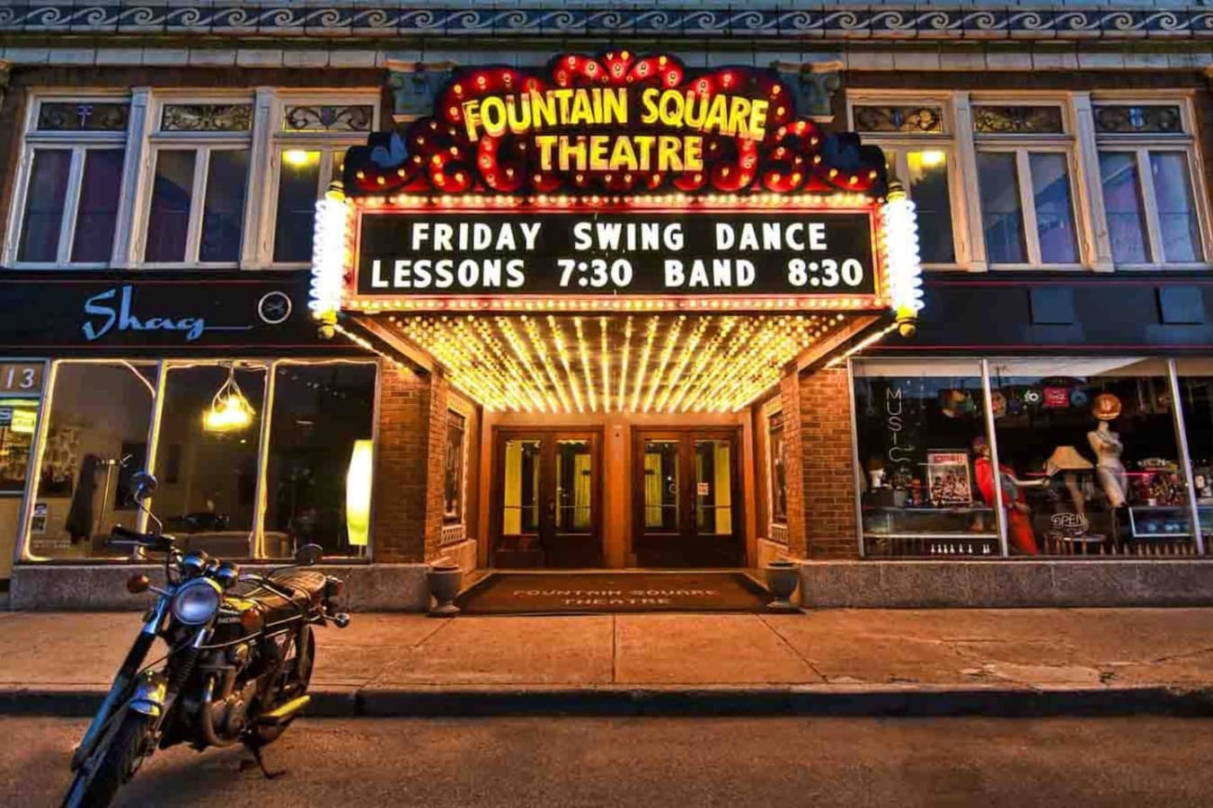 Experience local performances at Fountain Square Theatre, just 14 minutes away.