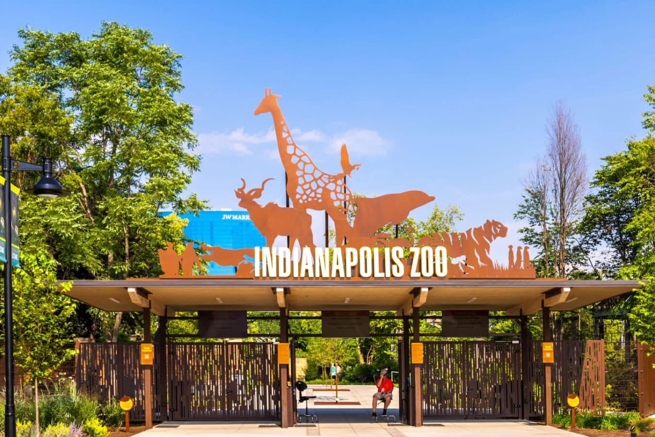 Get close to wildlife — Indy Zoo is only 17 minutes away.