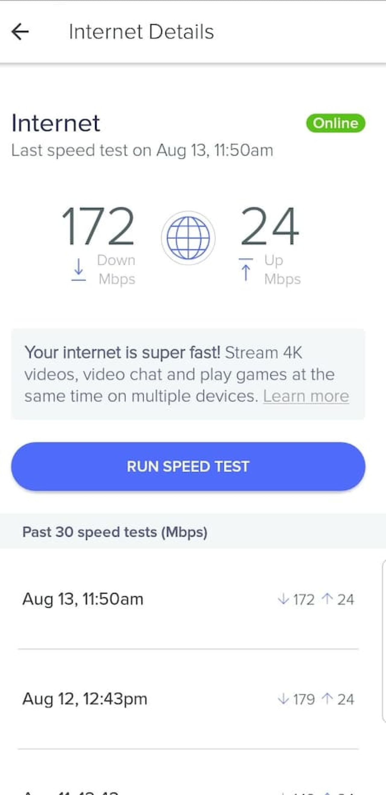 Super-fast Wi-Fi to keep you connected during your stay.