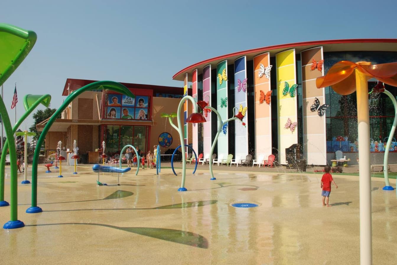 Kids’ smiles guaranteed—the Children’s Museum is just a short 5 minute drive away.