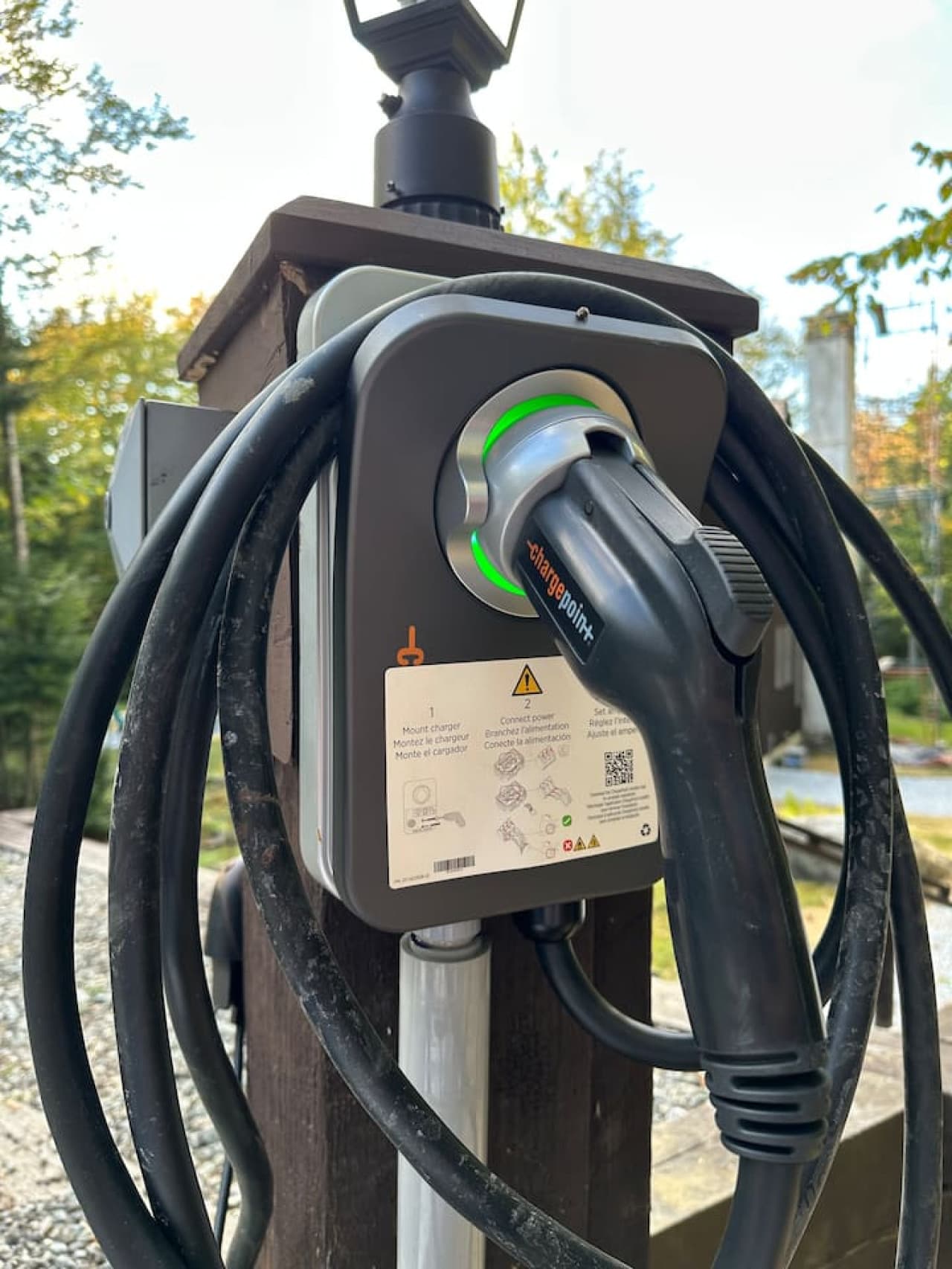 EV charger-charge point