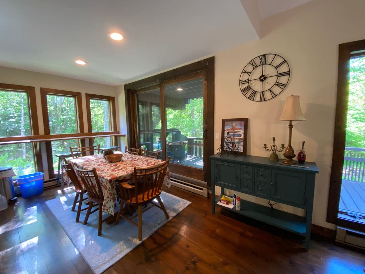 With seating for six, this dining area is ideal for family meals, game nights, or a relaxing evening with friends.