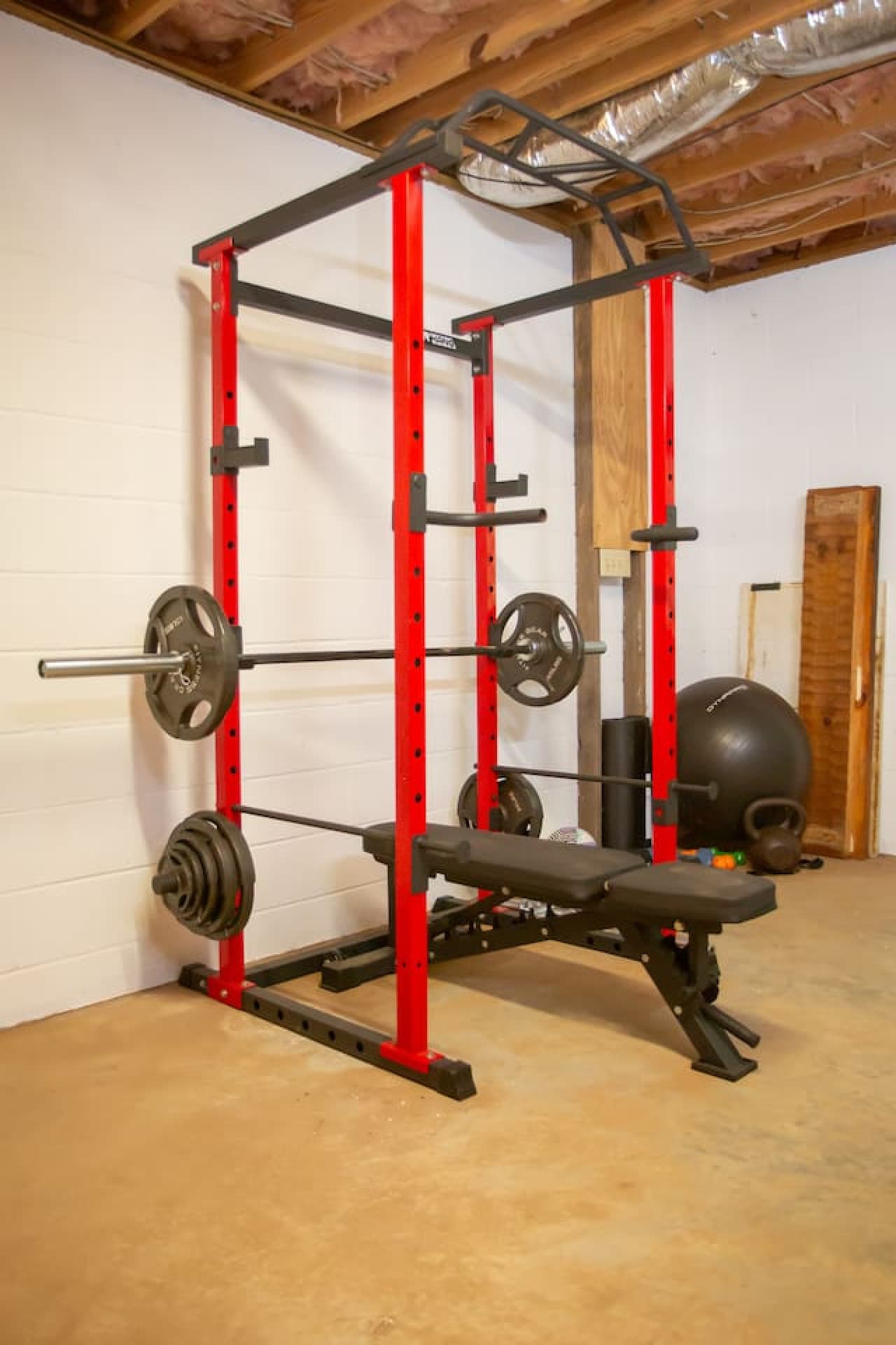 Cabin on the Haw: Your private workout space—no gym membership required.