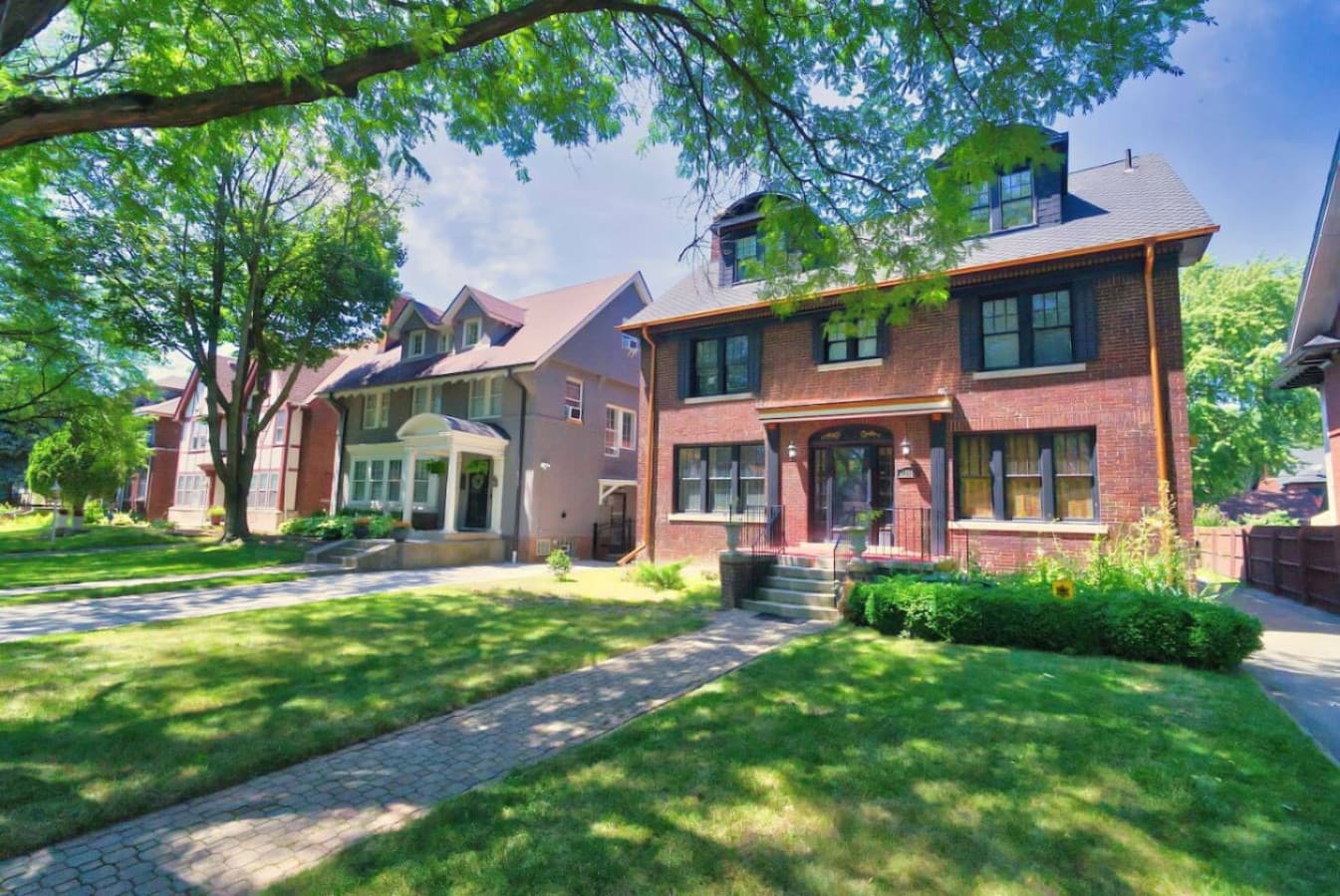 Historic elegance in every brick, three stories tall, and nestled in a green, tranquil setting.