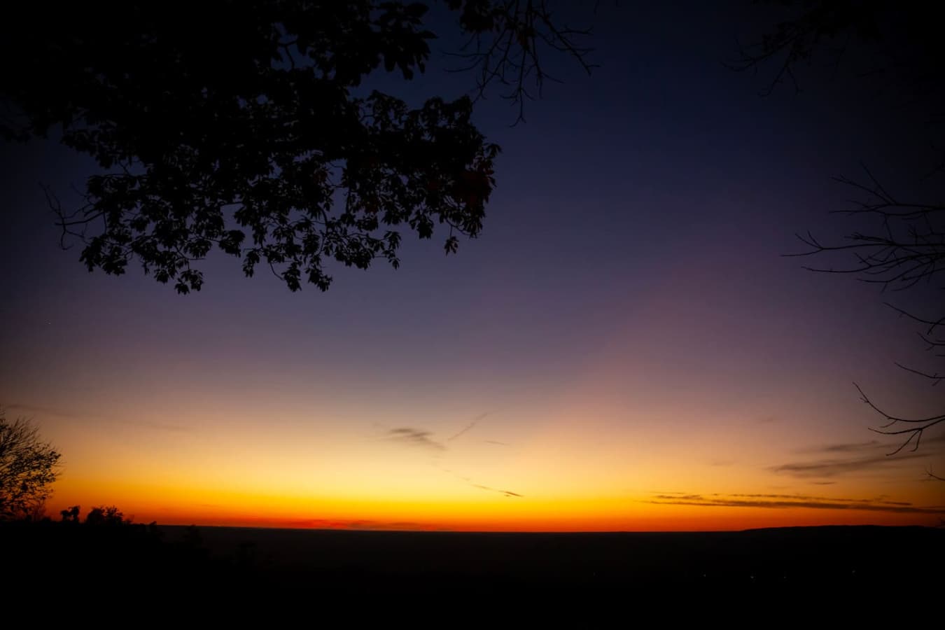 A sunset that feels like a soft hug.