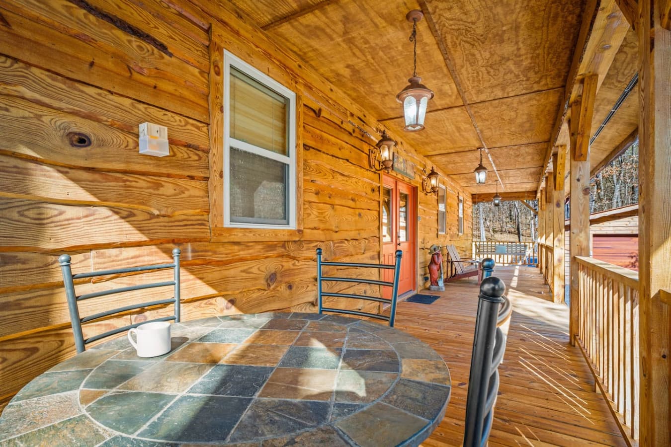 Welcoming entry into Brow Bella, setting the tone for a serene mountain escape.