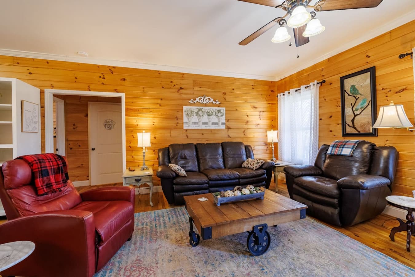 Bright, welcoming, and full of charm, this space invites you to kick back and enjoy the good life.