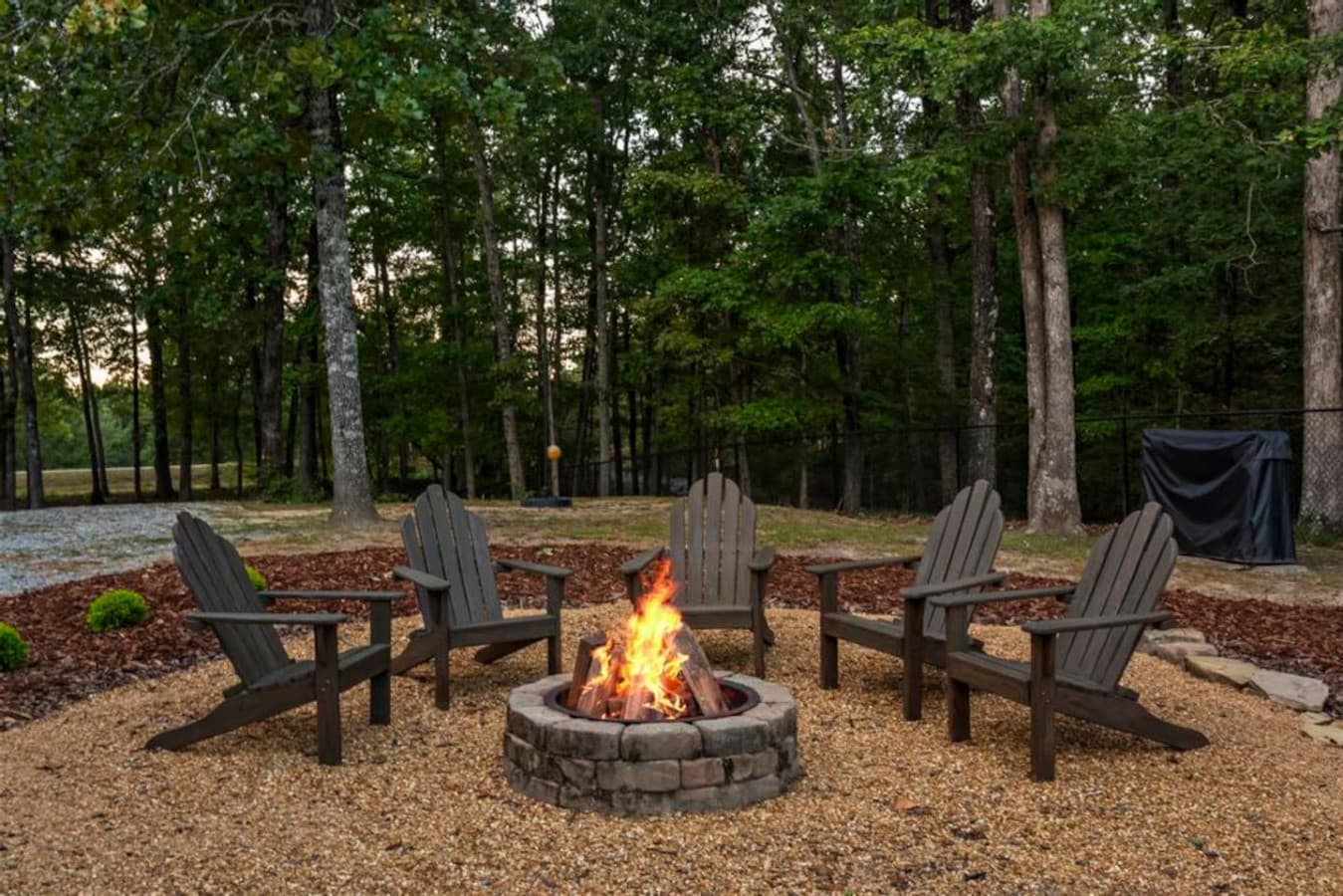 Your perfect spot for fireside chats and starlit laughter.