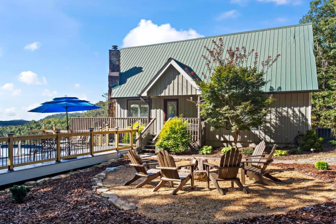 Enjoy evenings around the firepit.