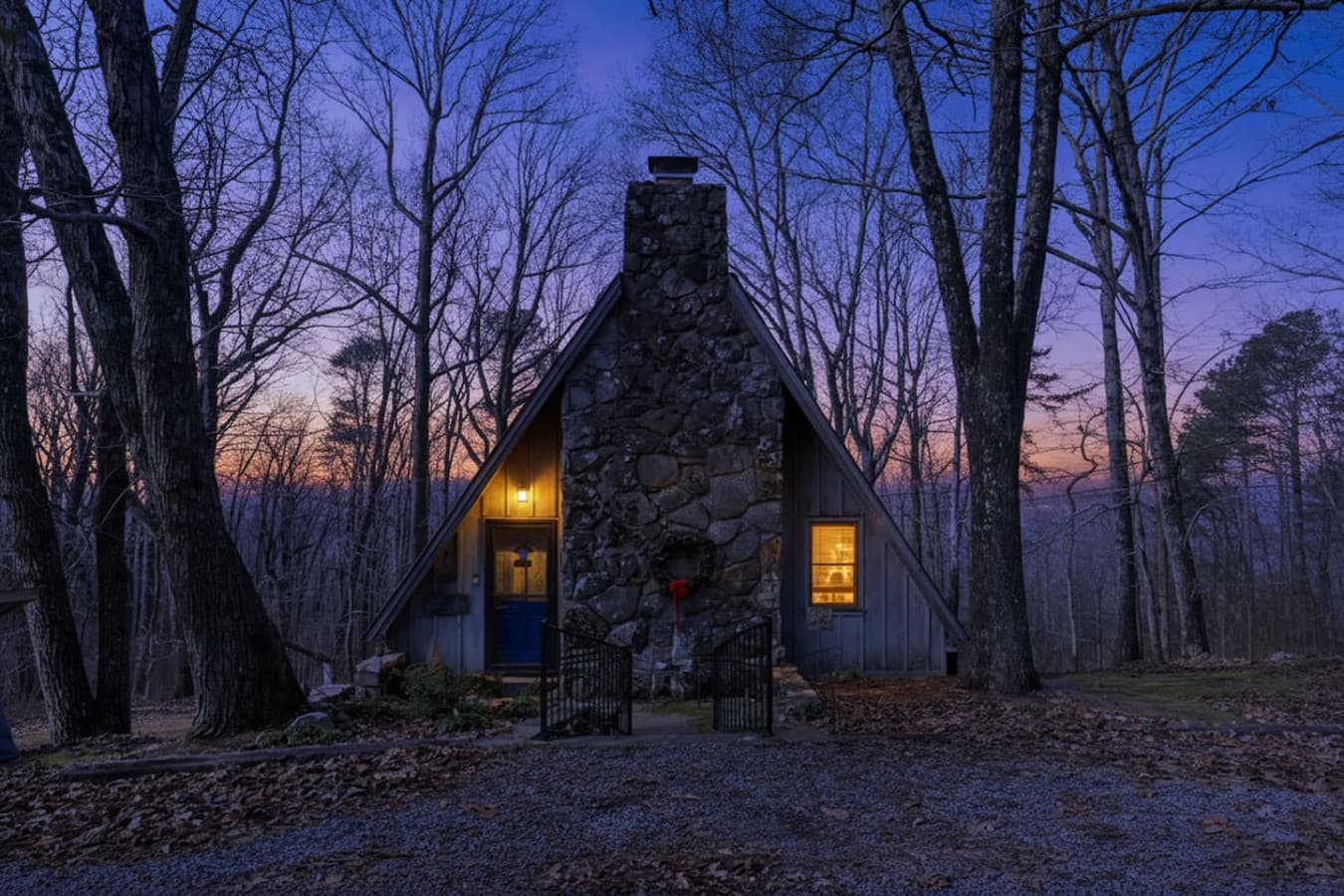Acorn Ridge and the twilight skies.