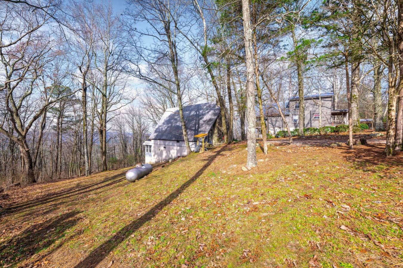 You will be surrounded by a lot of spacious nature space!