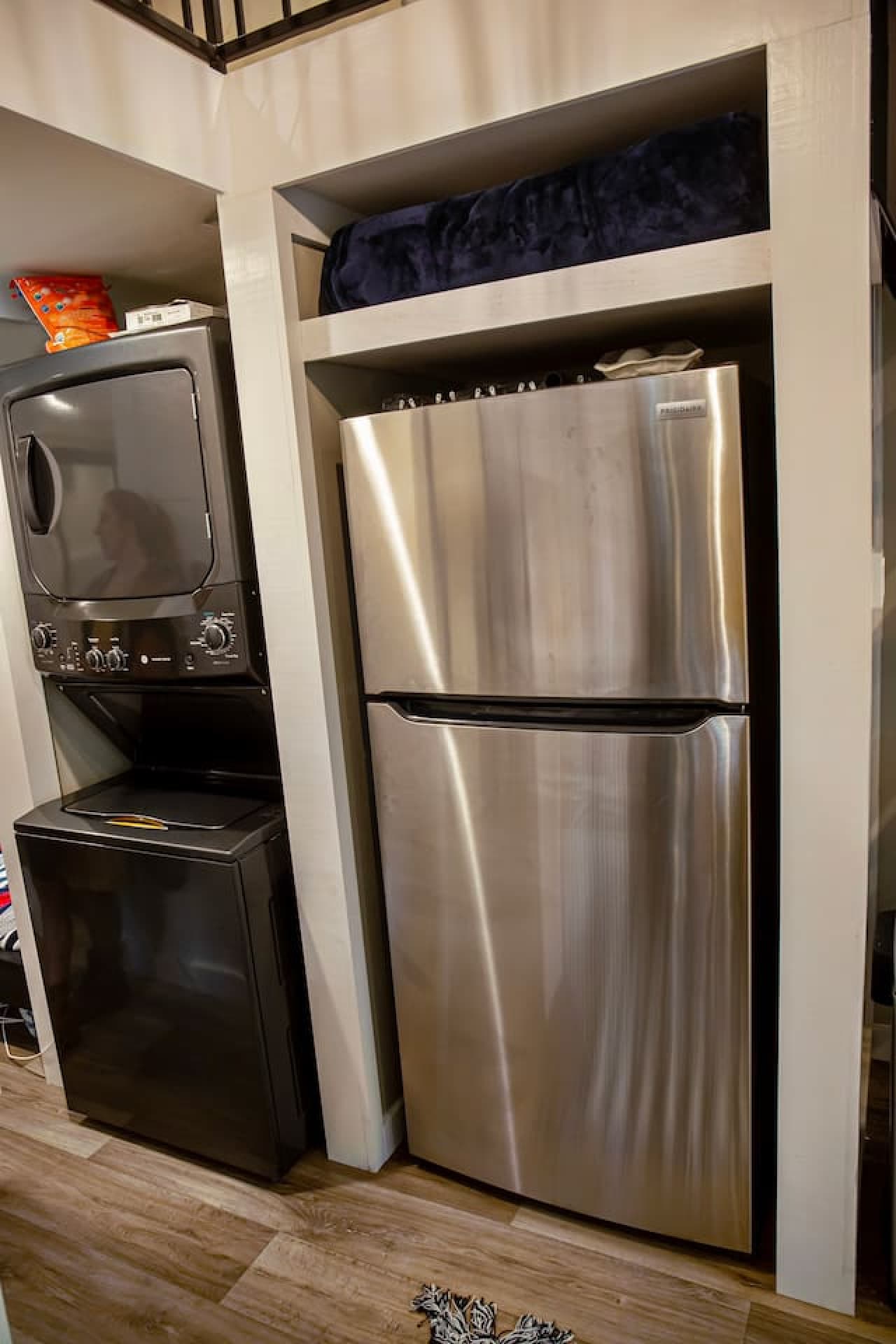 Full-size fridge for all your favorites.