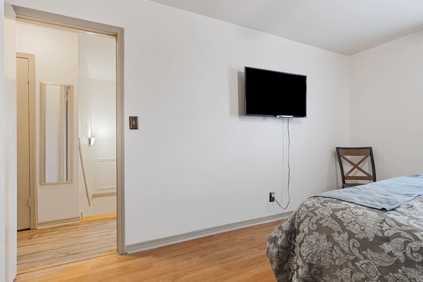 Enjoy streaming your favorite content on the smart TV after a day of Birmingham adventures.