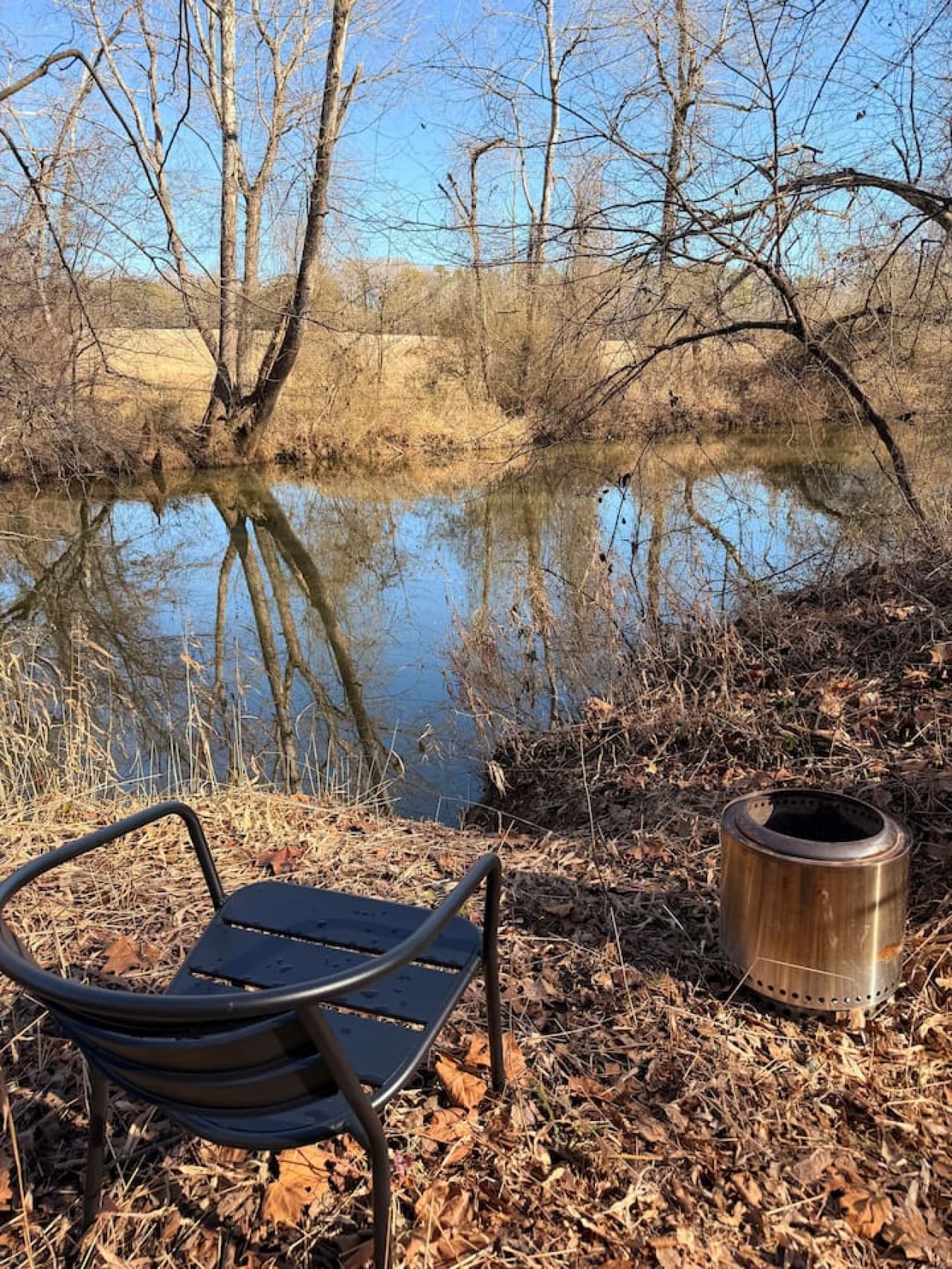 Relax by the river or unwind around the fire pit, all just steps from your door, with stunning views and nearby trails.