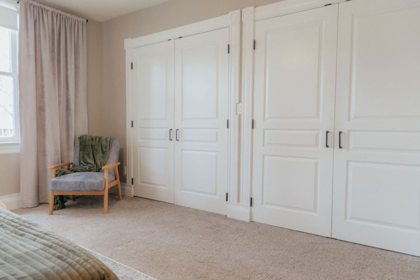 Plenty of space to unpack and settle in.