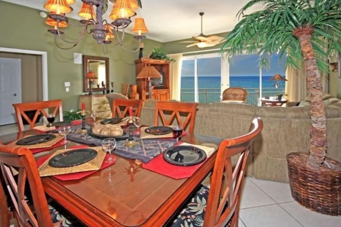 Gather around the six-seat table for meals, games, or good conversation—perfect for family or friends.
