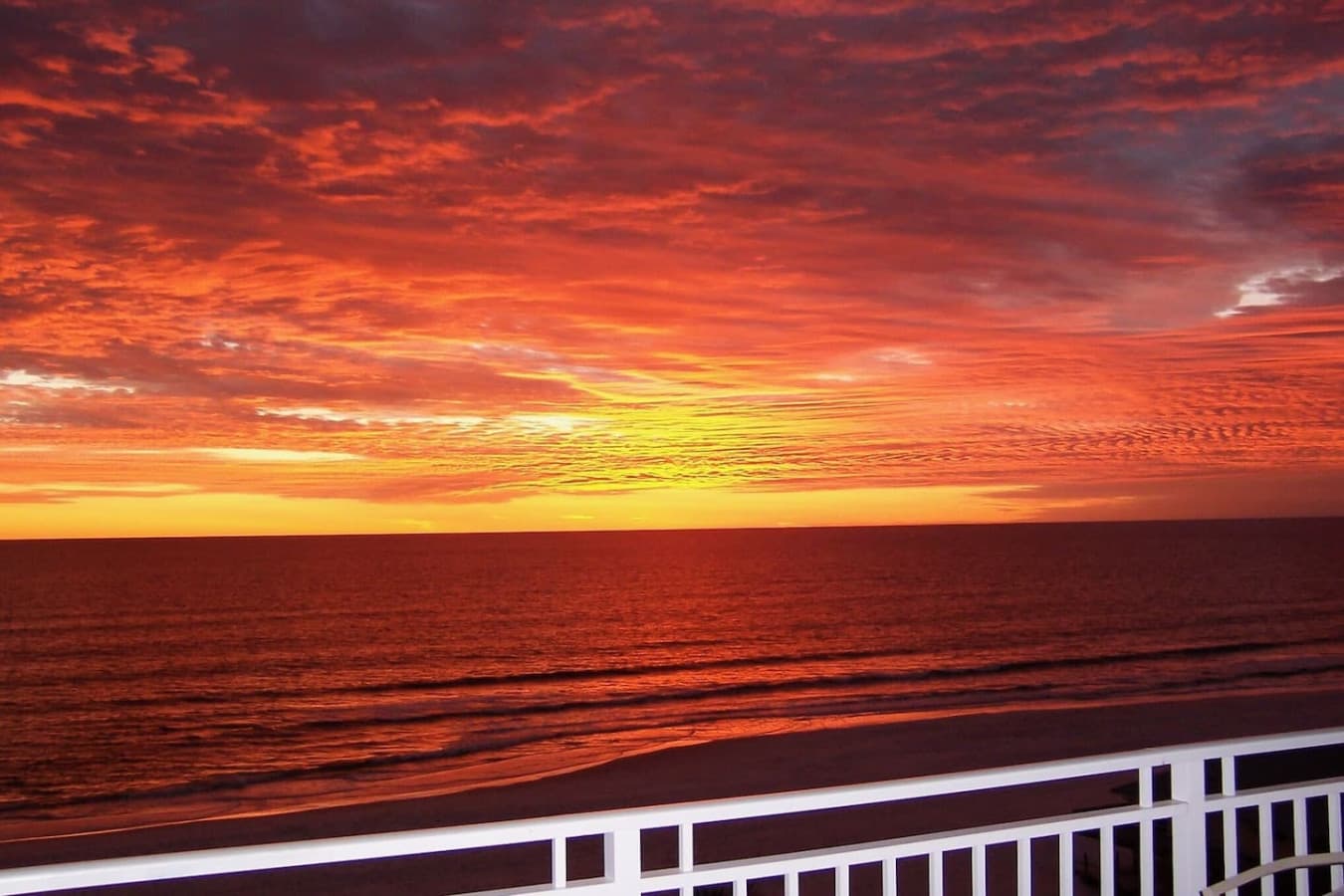 Best sunset view right in front of the home!