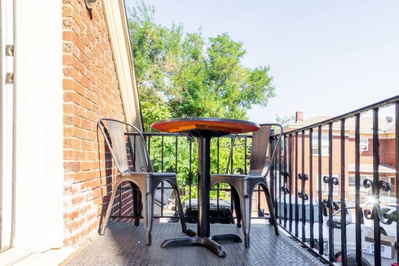 A perfect spot for your morning coffee or afternoon tea.