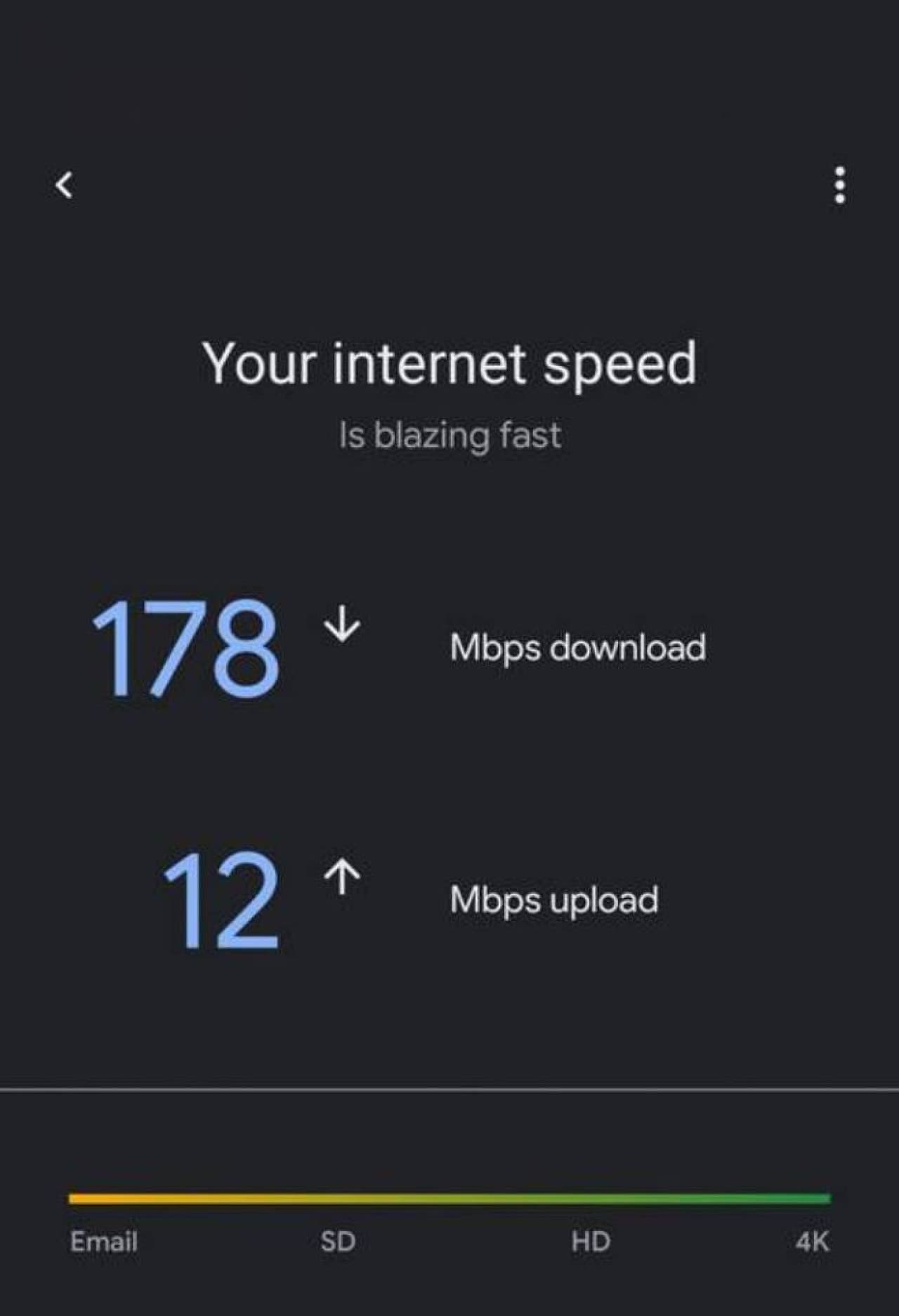 If you will be in town for work rest assured your internet is blazing fast.. If you're here for vacation then you won't miss a beat on Netflix and the connected TV :)