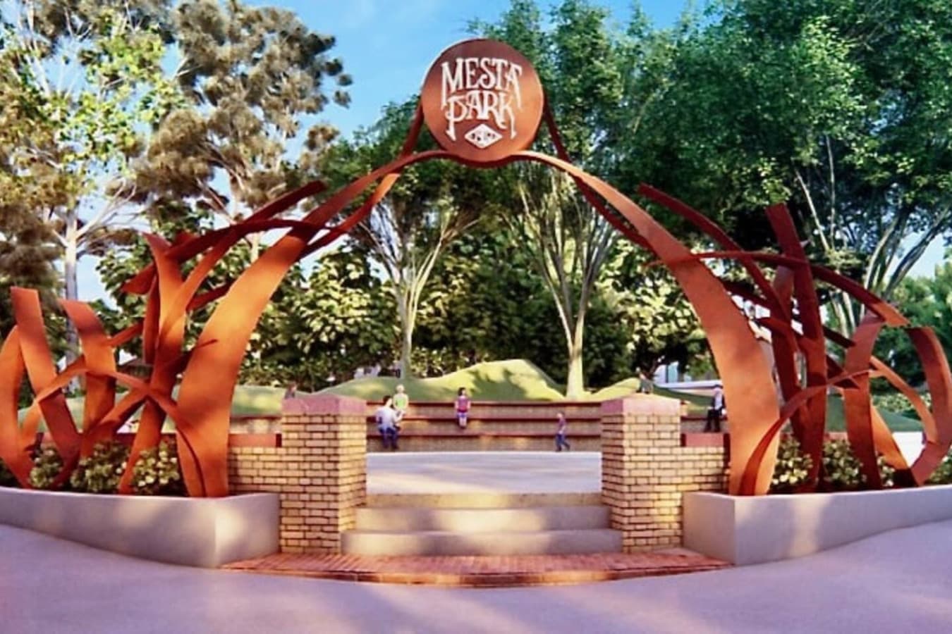 Mesta Park—just 7 minutes away, perfect for strolls, picnics, and fresh-air breaks.